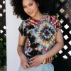 &Co Woman - Vineeta Tie-Dye - Green multi