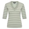 Mi Piace - Pullover Stripe - Lilypad | Off white