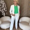 Lady Day - Bali Blazer - Off White