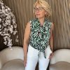 Lady Day - Bibi Top - Zeyna Print