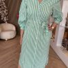 Lady Day - Antibes Dress - Apple Stripe