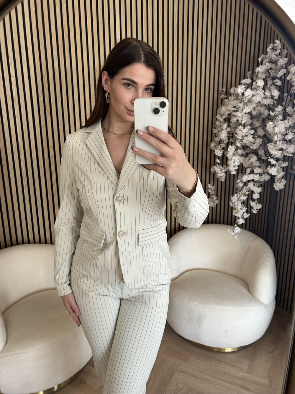Mi Piace - Blazer Pin Stripe - Kit | Black