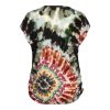&Co Woman - Vineeta Tie-Dye - Green multi
