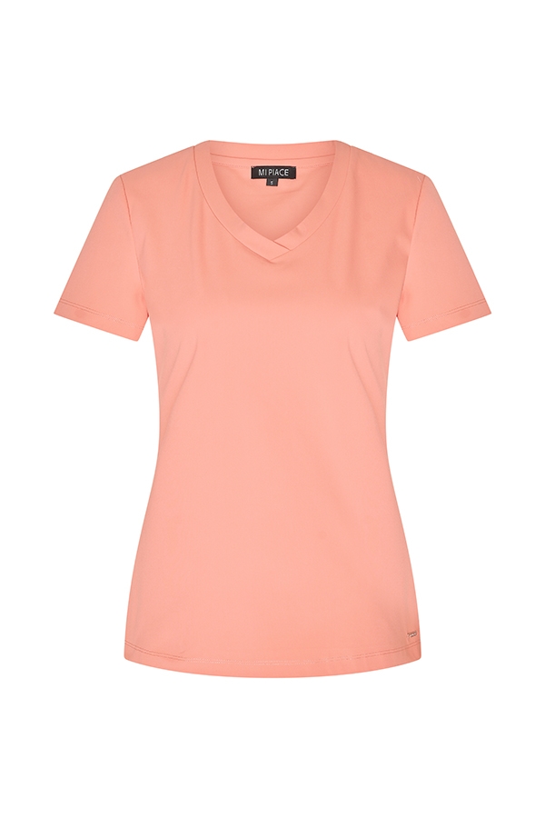 Mi Piace - T shirt V Hals - Grape Apple