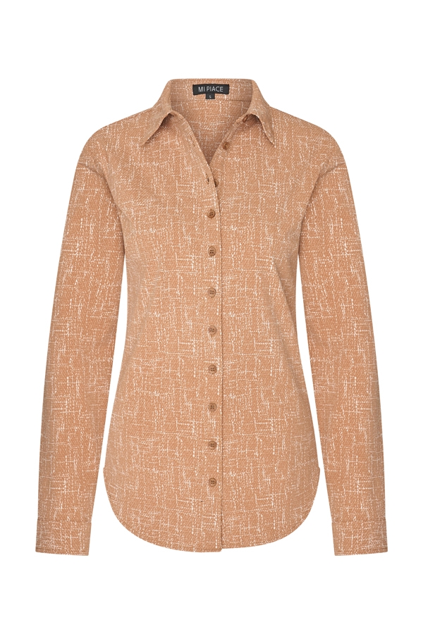 Mi Piace - Blouse - Linnen Print