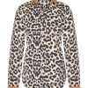 Mi Piace - Blouse Leopard Print - Sand/ Mocca
