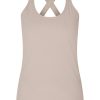 Mi Piace - Top Cross Band - Taupe