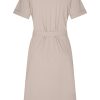 Mi Piace - Jurk Korte Mouw - Taupe