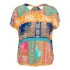 &Co Woman - Alisa Multi Paisley - Cobalt multi