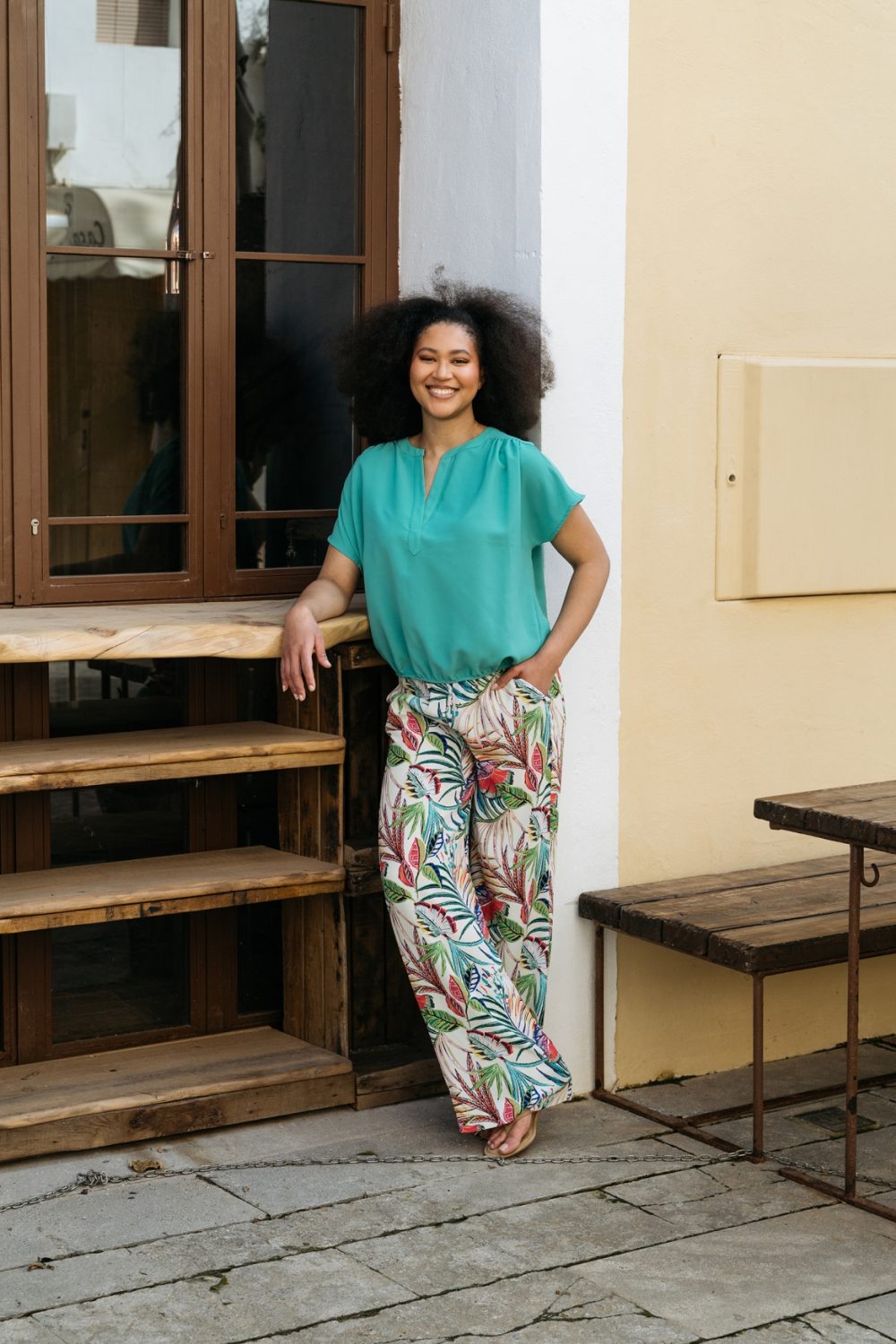 &Co Woman - Nola - Aqua Green
