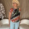 &Co Woman - Vineeta Tie-Dye - Green multi