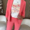 Lady Day - Bali Blazer - Blush