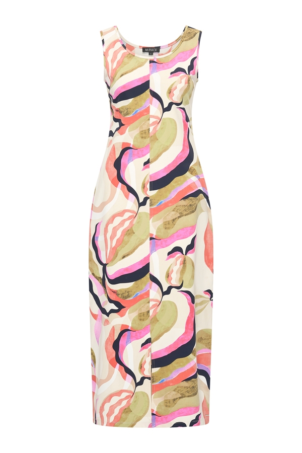 Mi Piace - Singlet Dress Picasso Print - Multicolour