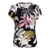 &Co Woman - Vineeta Palm - Black multi