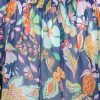 &Co Woman - Acha Multi Flower - Cobalt multi
