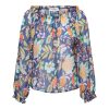 &Co Woman - Acha Multi Flower - Cobalt multi