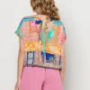 &Co Woman - Alisa Multi Paisley - Cobalt multi