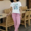 &Co Woman - Peppe 7/8 Travel - Vintage Pink