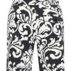 Mi Piace - Bermuda Ornament Print - Black | Off White