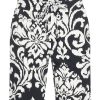 Mi Piace - Bermuda Ornament Print - Black | Off White