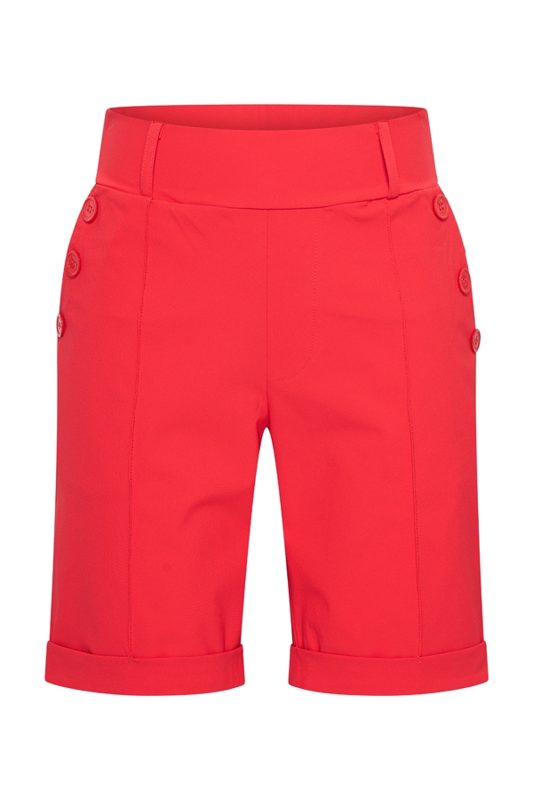 Mi Piace - Korte travelbroek - Red