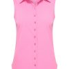 Mi Piace - Blouse Mouwloos - Barbie Pink