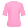 Mi Piace - T shirt V Hals Lange Mouw - Barbie Pink
