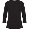 Mi Piace - Top 3/4 Mouw - Black