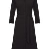 Mi Piace - Jurk 3/4 Mouw - Black