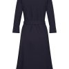 Mi Piace - Jurk 3/4 Mouw - Dark Blue