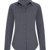 Mi Piace - Blouse Lange Mouw - Dark Grey