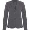 Mi Piace - Blazer - Grey Pin Stripe