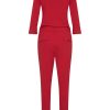Mi Piace - Jumpsuit - Dark Red