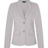 Mi Piace - Blazer Kort - Elephant Grey