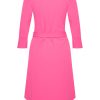 Mi Piace - Jurk 3/4 Mouw - Fuchsia