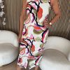 Mi Piace - Singlet Dress Picasso Print - Multicolour