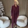 Mi Piace - Blazer Tape - Burgundy