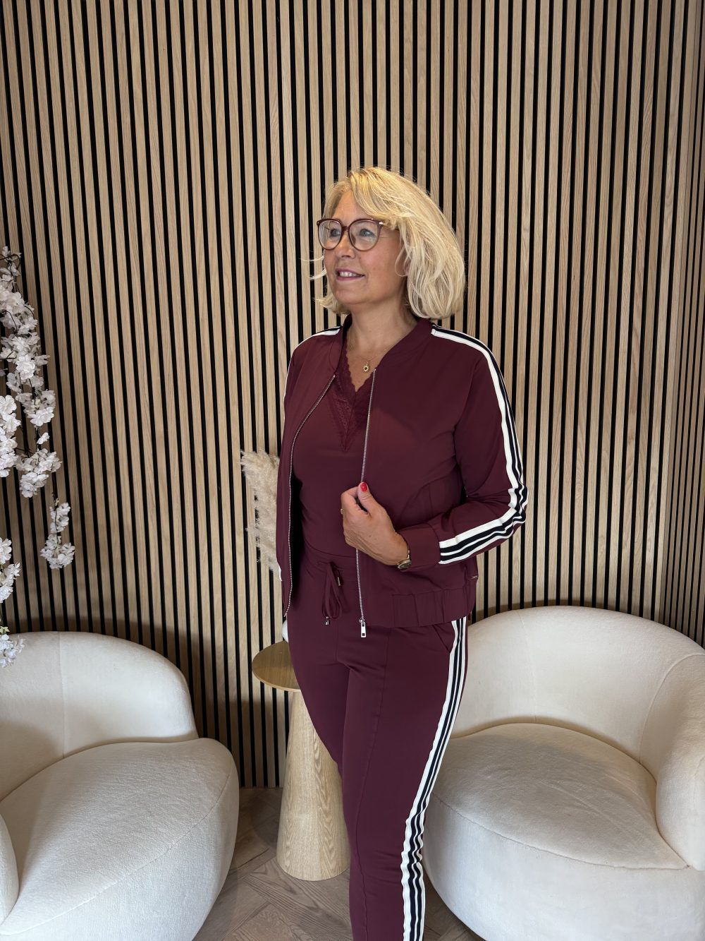Mi Piace - Bomber Tape - Burgundy