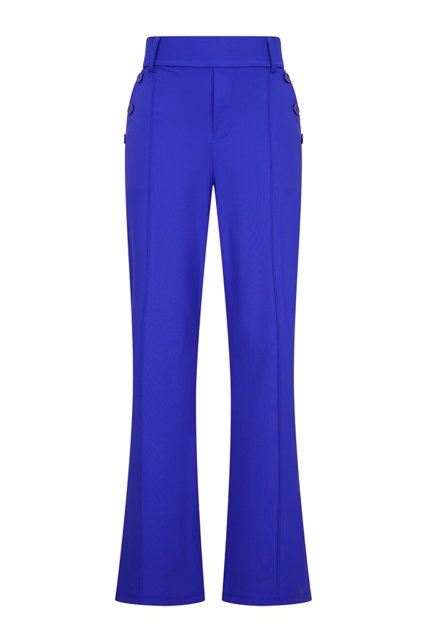 Mi Piace - Broek Knoopjes - Cobalt