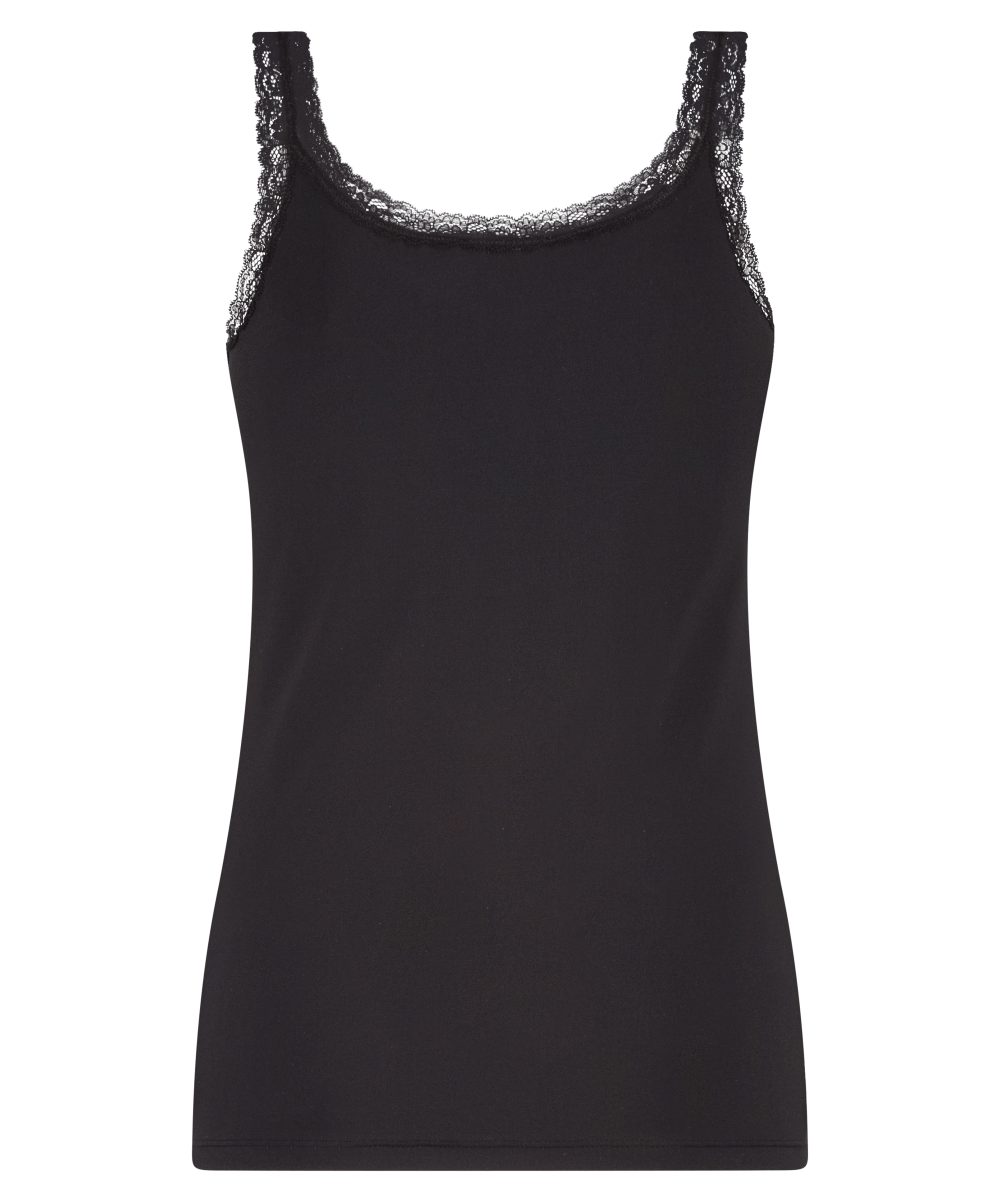 Lady Day - Top Lacy - Black