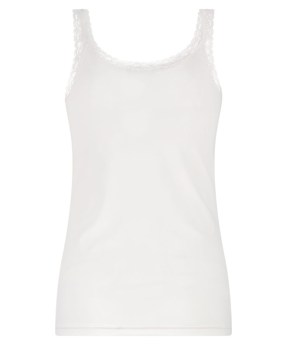 Lady Day - Top Lacy - Off White