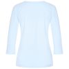 Mi Piace - Top 3/4 Mouw - Light Blue