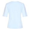 Mi Piace - T shirt V Hals - Light Blue