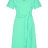 Mi Piace - Jurk Korte Mouw - Mint Leaf