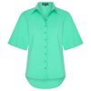 Mi Piace - Blouse Wijde Mouw - Mint Leaf