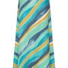 Mi Piace - Rok Lang Swirly Print - Mint Leaf