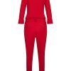 Mi Piace - Jumpsuit - Red