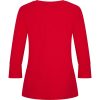 Mi Piace - Top 3/4 Mouw - Red