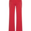 Mi Piace - Broek Straight - Red