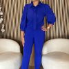 Lady Day - Mary Blouse - Cobalt blue